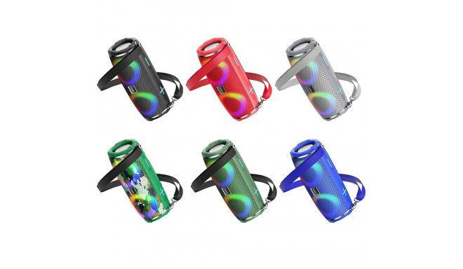 Bluetooth speaker LED 2 x 5W 2h Hoco HC12 black