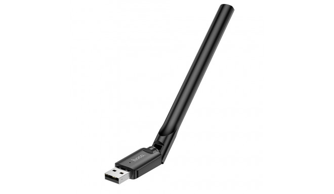 Wireless network card WiFi4 Hoco for USB A HI32 black