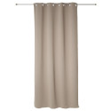 BLACKOUT LINEN CURTAIN 140X260 N