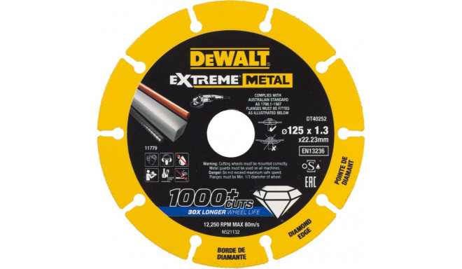 DEWALT METAL 125 DIAMOND SHIELD