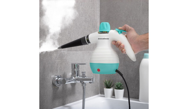 Multi-purpose, 9-in-1 Hand-held Steamer with Accessories Steany InnovaGoods 0,35 L 3 Bar 1000W