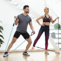 Set of Resistance Bands with Accessories and Exercise Guide Tribainer InnovaGoods 3 Units Set of Resistance Bands with Accessories and Exercise Guide Tribainer InnovaGoods 3 Units