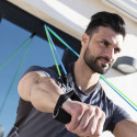 Set of Resistance Bands with Accessories and Exercise Guide Tribainer InnovaGoods 3 Units Set of Resistance Bands with Accessories and Exercise Guide Tribainer InnovaGoods 3 Units