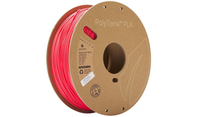 PLA filament 3D-printerile Polymaker PolyTerra Rose, õrnroosa 1.75mm, 1kg