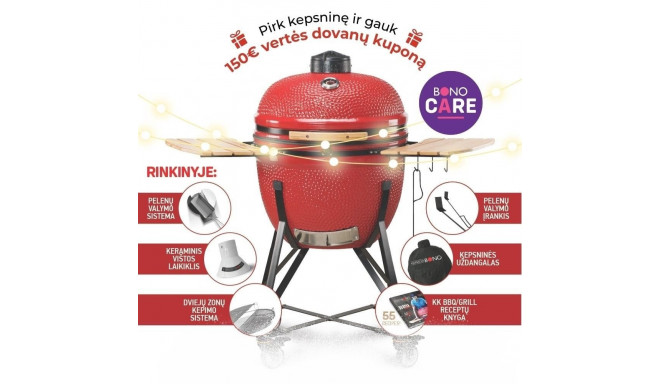 GRILL KAMADO BONO LIMITED RED