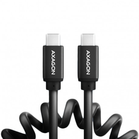 Axagon cable USB-C 2.0 PD 60W 3A 1.1m, black
