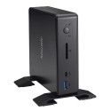 Shuttle Nano PC NC10U3 , Intel i3-8145U, 1x HDMI, 1x DP, 1x 2.5&quot; bay, 1x M.2, 1x LAN, 1x CO