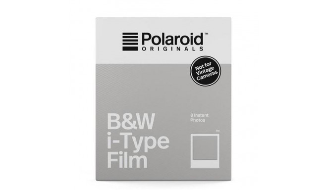 Polaroid B&amp;W i-Type Film instant picture film 8 pc(s) 88 x 107 mm