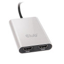 CLUB3D Thunderbolt 3 to Dual HDMI 2.0 Adapter