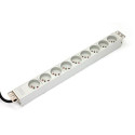 Digitus A-19-STRIP-3-IMP power distribution unit (PDU) 9 AC outlet(s) 1U White