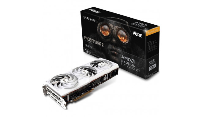 Sapphire Pure Radeon RX 7700 XT Frost Punk 2 Edition 12GB GDDR6 Graafikakaart (11335-08-50G)