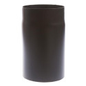 FLUE D160/2MM 0.25M BLACK