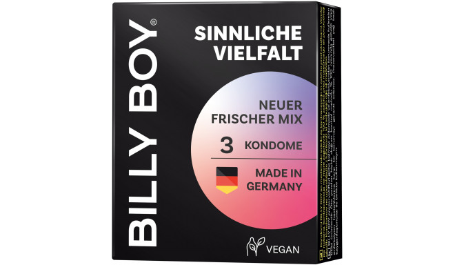 Billy Boy kondoom Sensual Mix 3tk