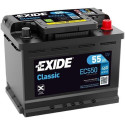 Exide Classic 55Ah 460A 242x175x190-+