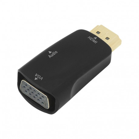 92-121# Przejście hdmi wtyk - vga gniazdo+gn.3,5"