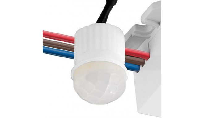 Goobay White, for flush ceiling mounting, 360 detection, 6 m range, for indoor use (IP20), suitable 