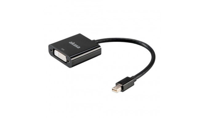 Akasa AK-CBDP08-20BK video cable adapter 0.2 m Black