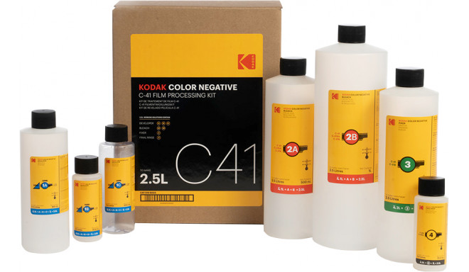 Kodak film developing chemistry kit Color Negative C-41 2.5L