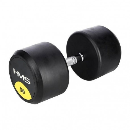 Rubberised dumbbell 50 kg HMS HG PRO 50
