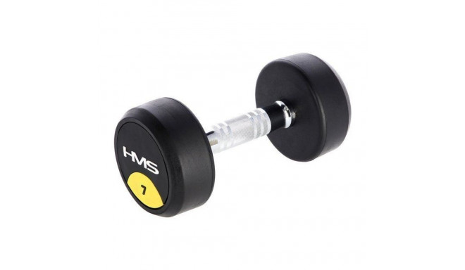 Rubberized dumbbell 7kg HMS HG PRO 7