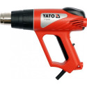 Yato YT-82288 kuumaõhupuhur 500 l/min 550 °C 2000 W Must, Punane