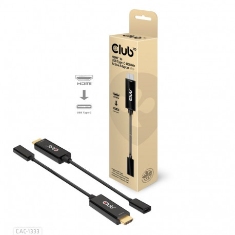 CLUB3D HDMI–USB Type-C 4K60Hz aktiivne adapter M/F