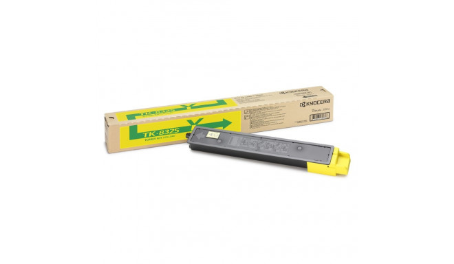 KYOCERA TK-8325Y toonerikassett 1 tk Originaal Kollane