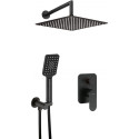 Concealed shower set