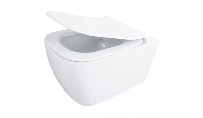 Rimless toilet