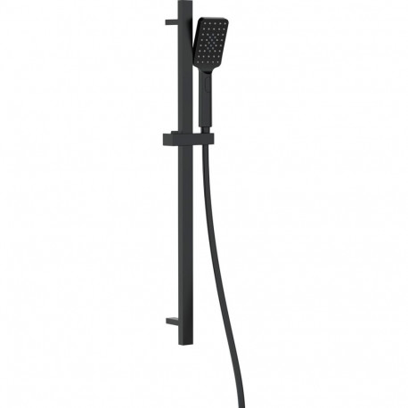 3-function shower set with rail