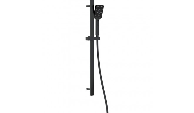3-function shower set with rail