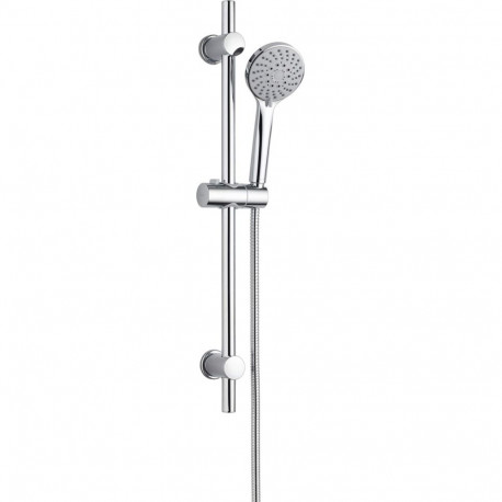5-function shower set with rail