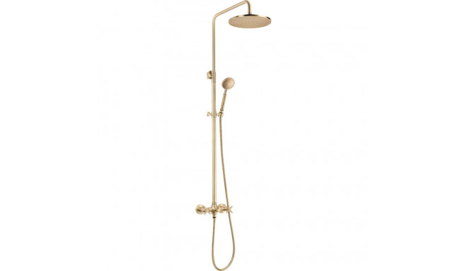 Rain shower with shower faucet