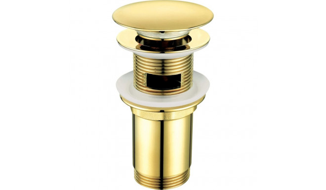 Stopper for washbasin or bidet with sleeve - universal