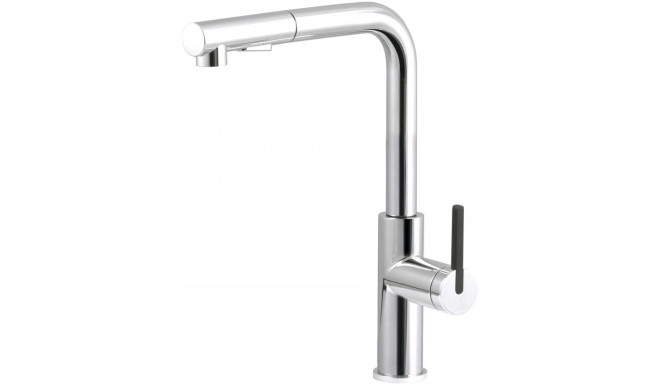 Kitchen faucet with pull-out spout