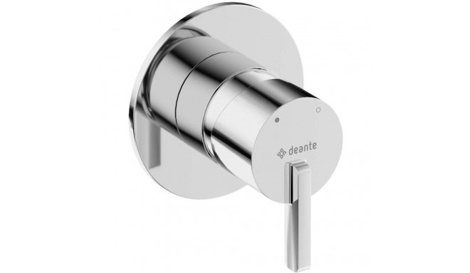 Concealed shower mixer without shower switch