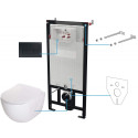 6-in-1 concealed toilet set