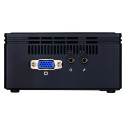 GIGABYTE GB-BACE-3160 PC/tööjaama barebone 0.69L suurusega arvuti Must J3160 1.6 GHz