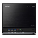 Shuttle XPC cube Barebone SW580R8 - S1200, Intel W580, vPRO, 4x LAN (2x 1Gb & 2x 2.5Gb), 4x 3.5" HDD