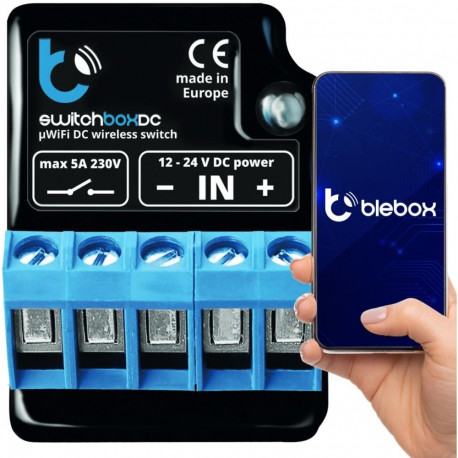Blebox releemoodul switchboxdc