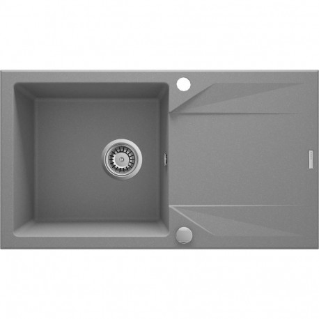 1-bowl granite sink with drainer