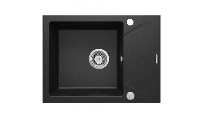 1-bowl granite sink with drainer
