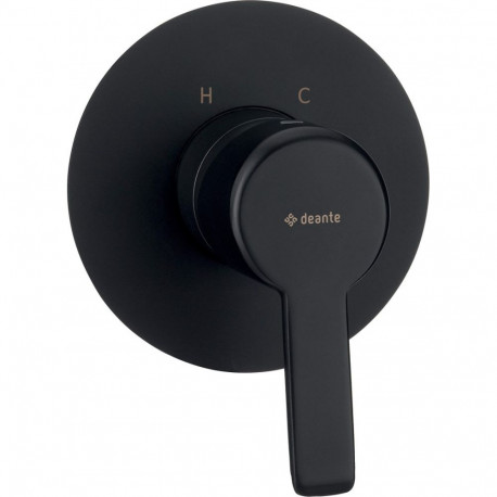 Concealed shower mixer without shower switch