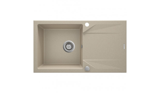 1-bowl granite sink with drainer