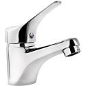 Basin mixer with automatic stopper