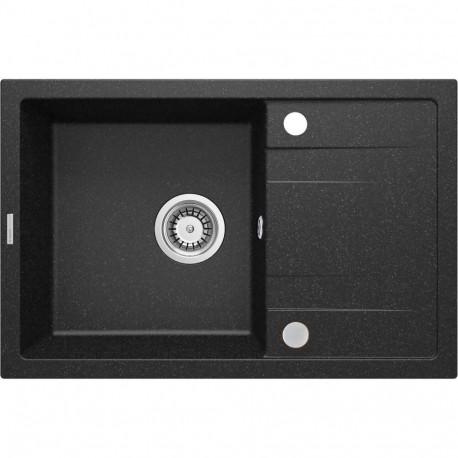 1-bowl granite sink with drainer