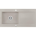 1-bowl ceramic sink with drainer