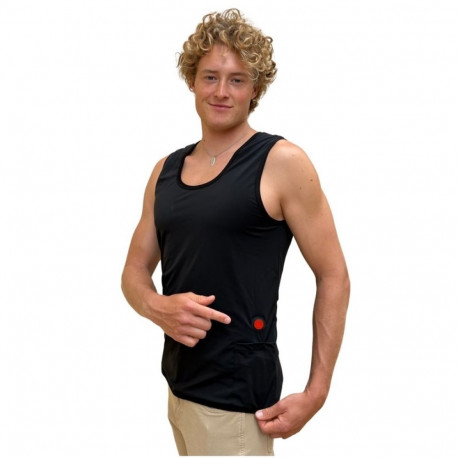 Glovii GV2L talvine spordikeha kaitse soojendusega vest suusatamine, lumelauasõit unisex polüester m