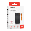 Verbatim Tasku SSD 1TB USB-C 3.2 Gen 2 Must/Oranž