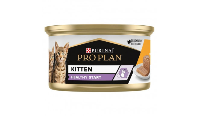 PURINA PRO PLAN KITTEN kanamaitseline konserv 85g